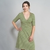 Faires Jerseykleid mini von green size