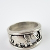 Ring aus Indien Elefant Fairtrade