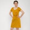 Feminines T-Shirtkleid mit Gürtel aus fairem Handel